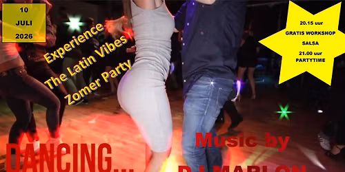 experience the latin vibes zomer party
