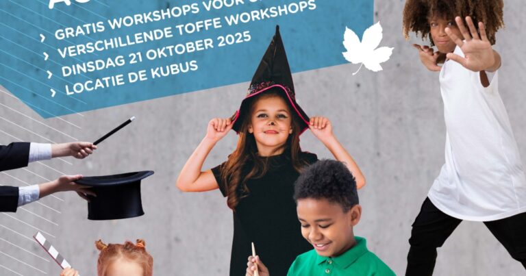 Gratis workshops herfstvakantie — familie-kids in Lelystad