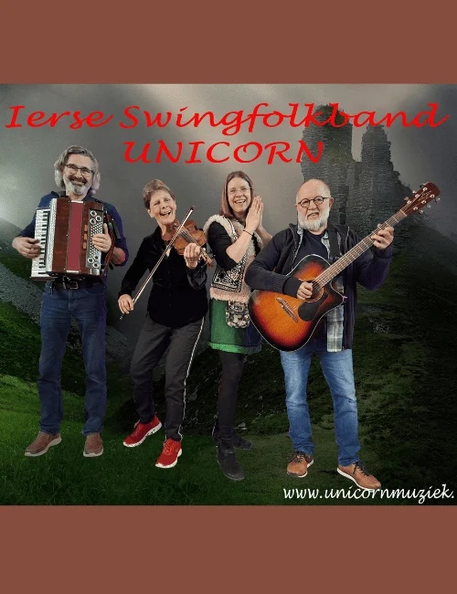 Ierse Swingfolkband Unicorn — muziek in Lelystad