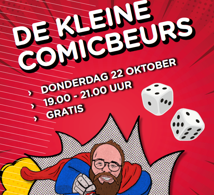 De Kleine Comicbeurs — braderie-en-jaarmarkt in Lelystad